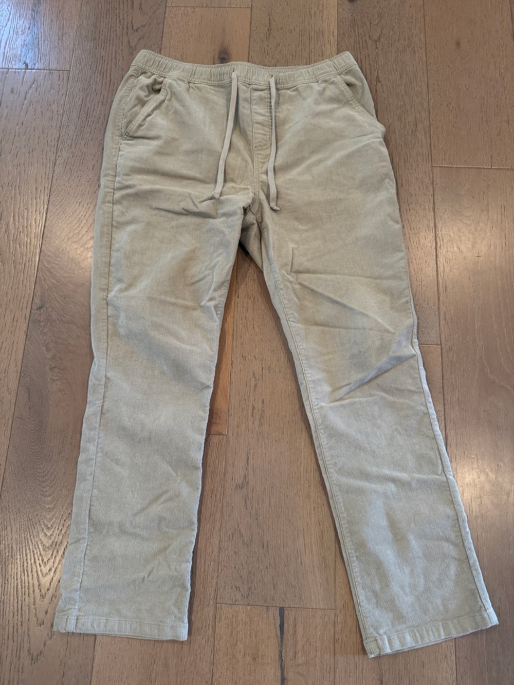 Men's Katin Corduroy Drawstring Pants - Light Khaki